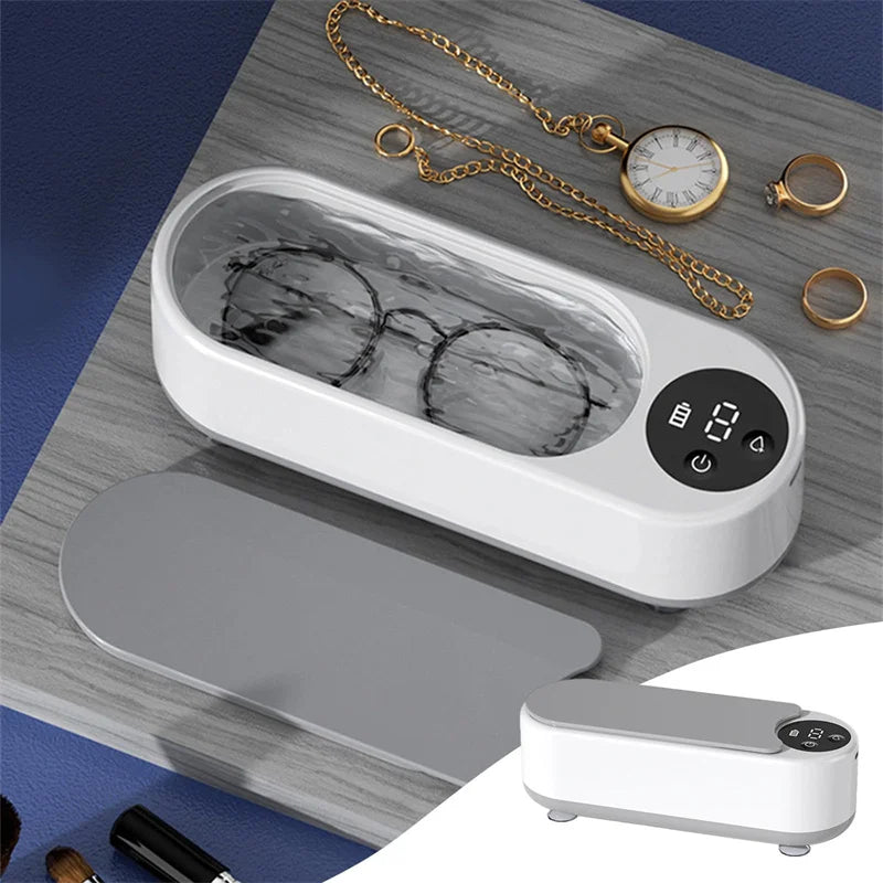 Portable Household Cleaning Machine "450ml Clean Pod Ultrasonic Cleaner"