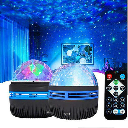 USB Galaxy Projector Aurora 5V Night Light