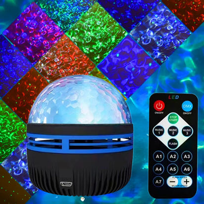 USB Galaxy Projector Aurora 5V Night Light