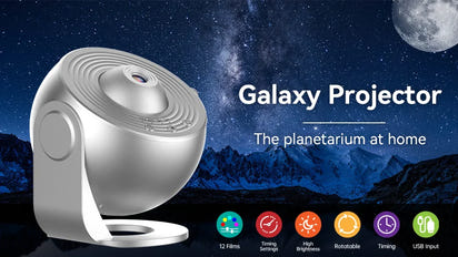 Night Light Galaxy Projector
