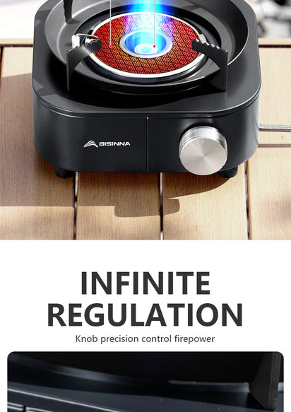 4000W High-power Infrared Stove Portable Lightweight Gas Burner