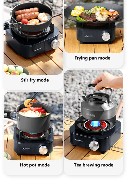 4000W High-power Infrared Stove Portable Lightweight Gas Burner