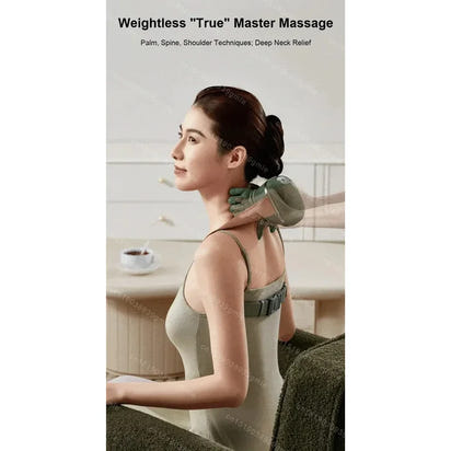 Neck Massager Cervical Pillow Shoulder Massager Trapezius Shiatsu Kneading Muscles Body Back Leg Massagers Pillow Relaxation