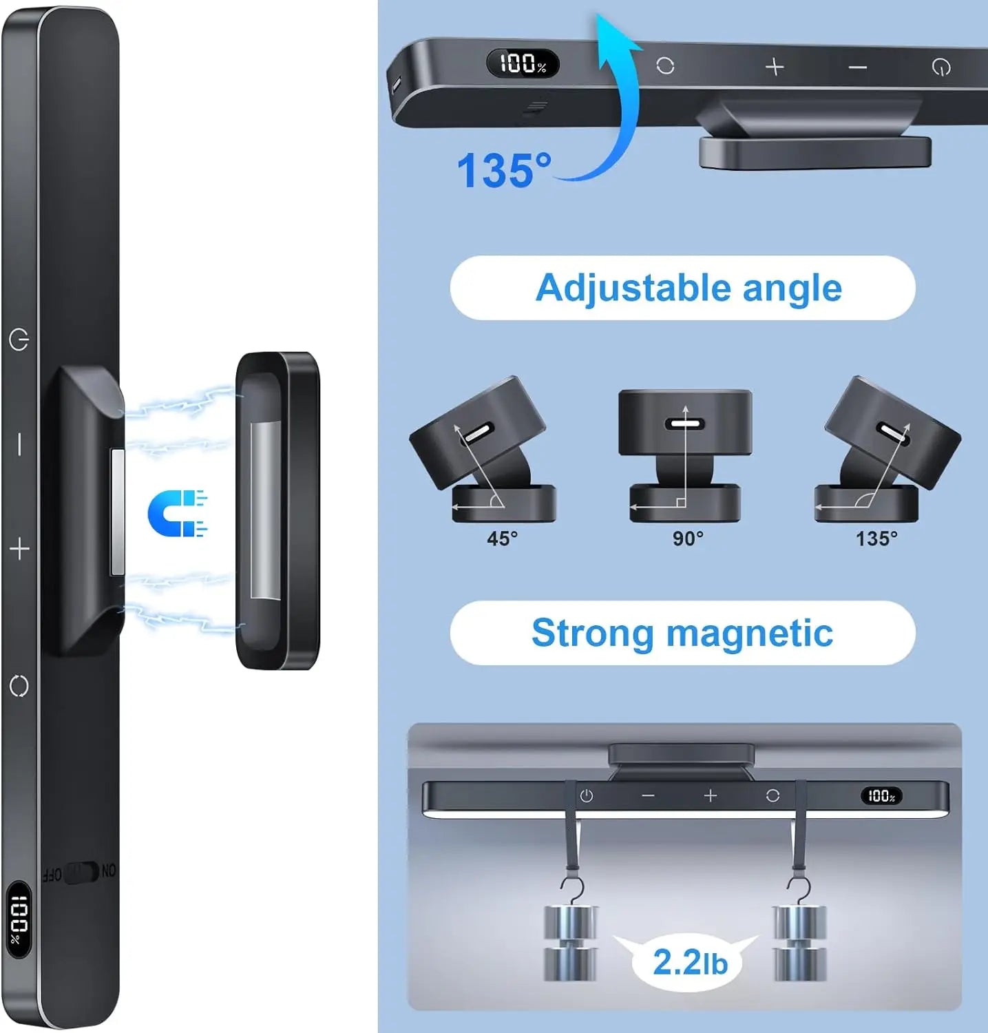 5W Dimmable Night Light 3 Colors