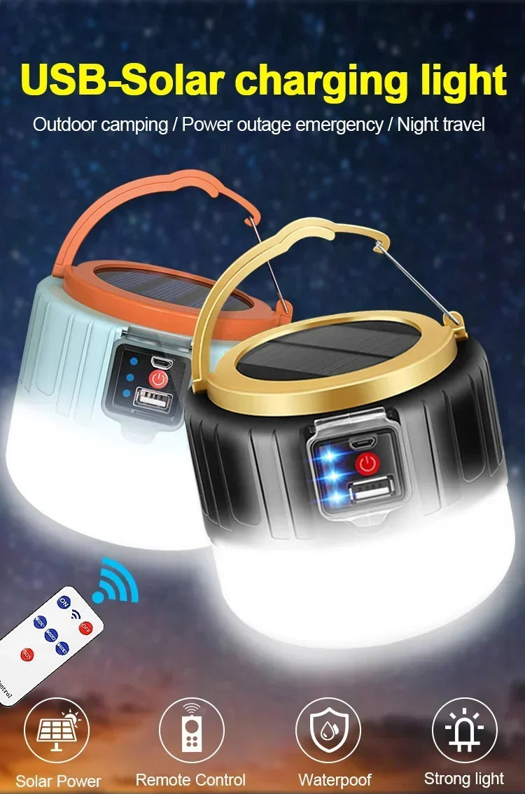 Portable Camping Light Power Bank LED Camping Lantern "Waterproof"