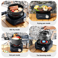 4000W High-power Infrared Stove Portable Lightweight Gas Burner