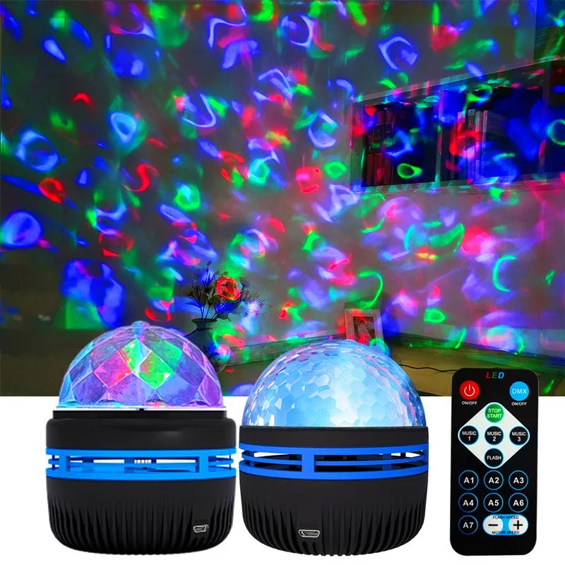 USB Galaxy Projector Aurora 5V Night Light