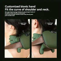 Neck Massager Cervical Pillow Shoulder Massager Trapezius Shiatsu Kneading Muscles Body Back Leg Massagers Pillow Relaxation