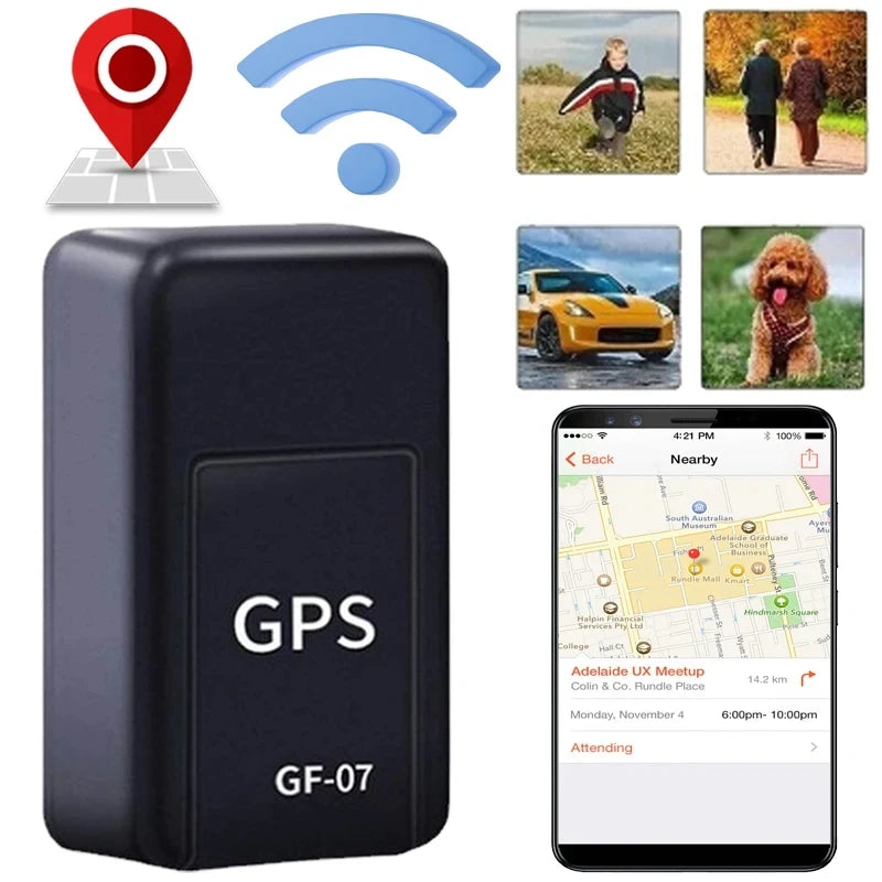 Magnetic Mini GPS Tracker Real-Time Vehicle Locator