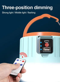 Portable Camping Light Power Bank LED Camping Lantern "Waterproof"