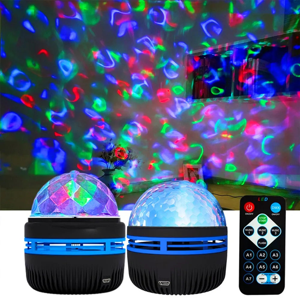 USB Galaxy Projector Aurora 5V Night Light