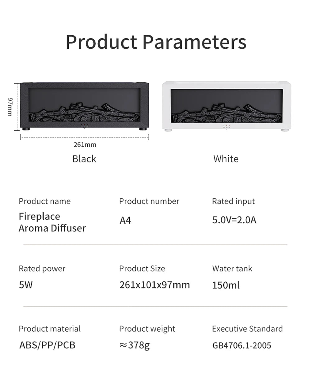 Air Humidifier Essential Oils Humidifiers "Home Aroma Humidifier Flame"