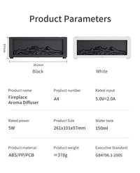 Air Humidifier Essential Oils Humidifiers "Home Aroma Humidifier Flame"