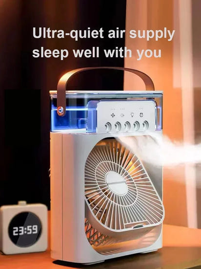 New 3 In 1 Fan AIr Conditioner Household Mini Air Cooler 
