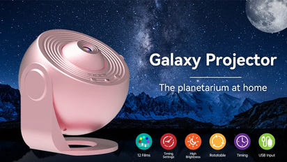 Night Light Galaxy Projector