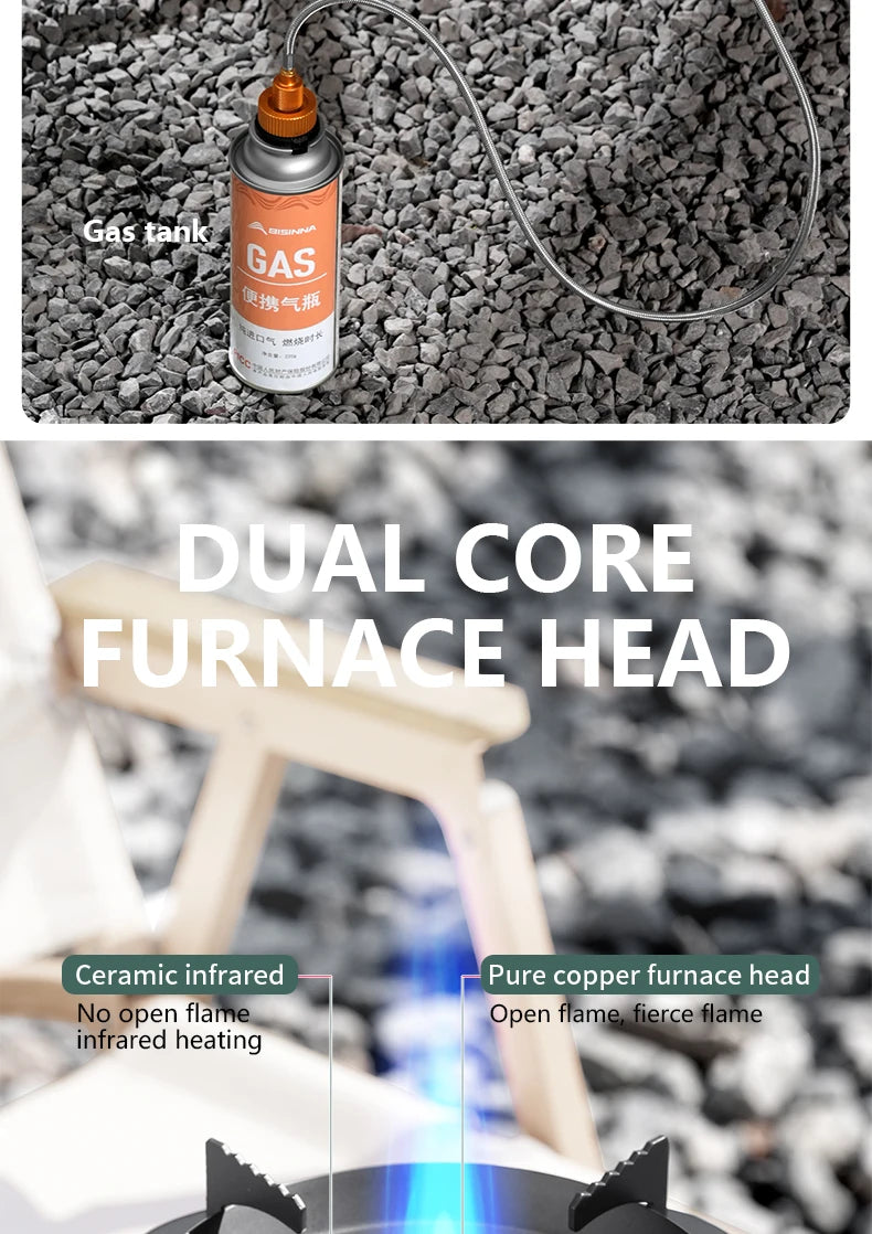 4000W High-power Infrared Stove Portable Lightweight Gas Burner